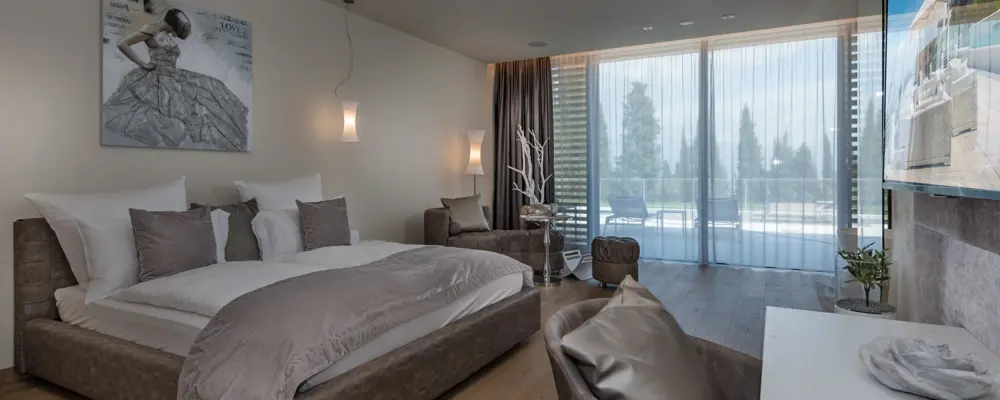 Landmark Apartment II Schlafzimmer Und Balkon Im Hotel Eden Reserve
