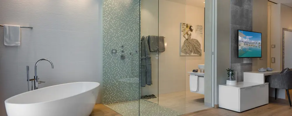 Landmark Apartment II Badewanne Und Dusche Im Hotel Eden Reserve