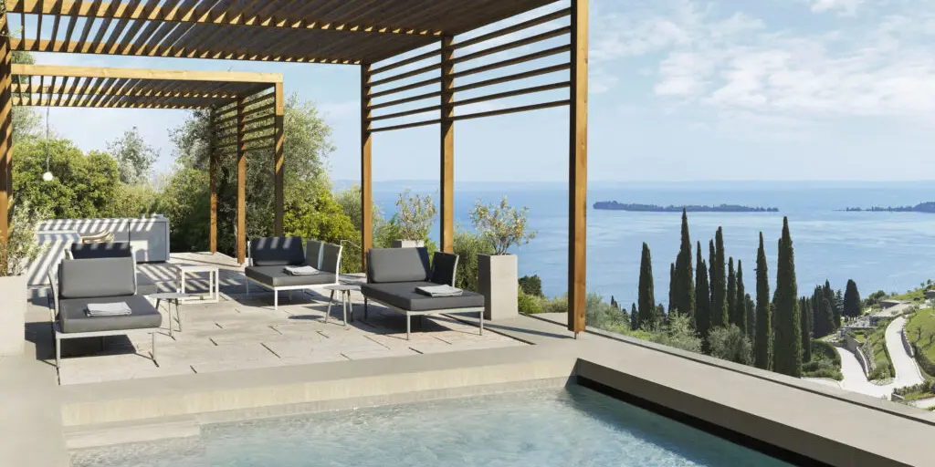 Villa David Chipperfield Nord Pool Und Sitzplatz Mit Seesicht Im Hotel Eden Reserve