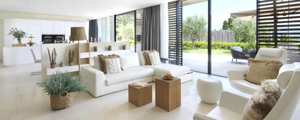 Landmark Villa IV Wohnzimmer Im Hotel Eden Reserve