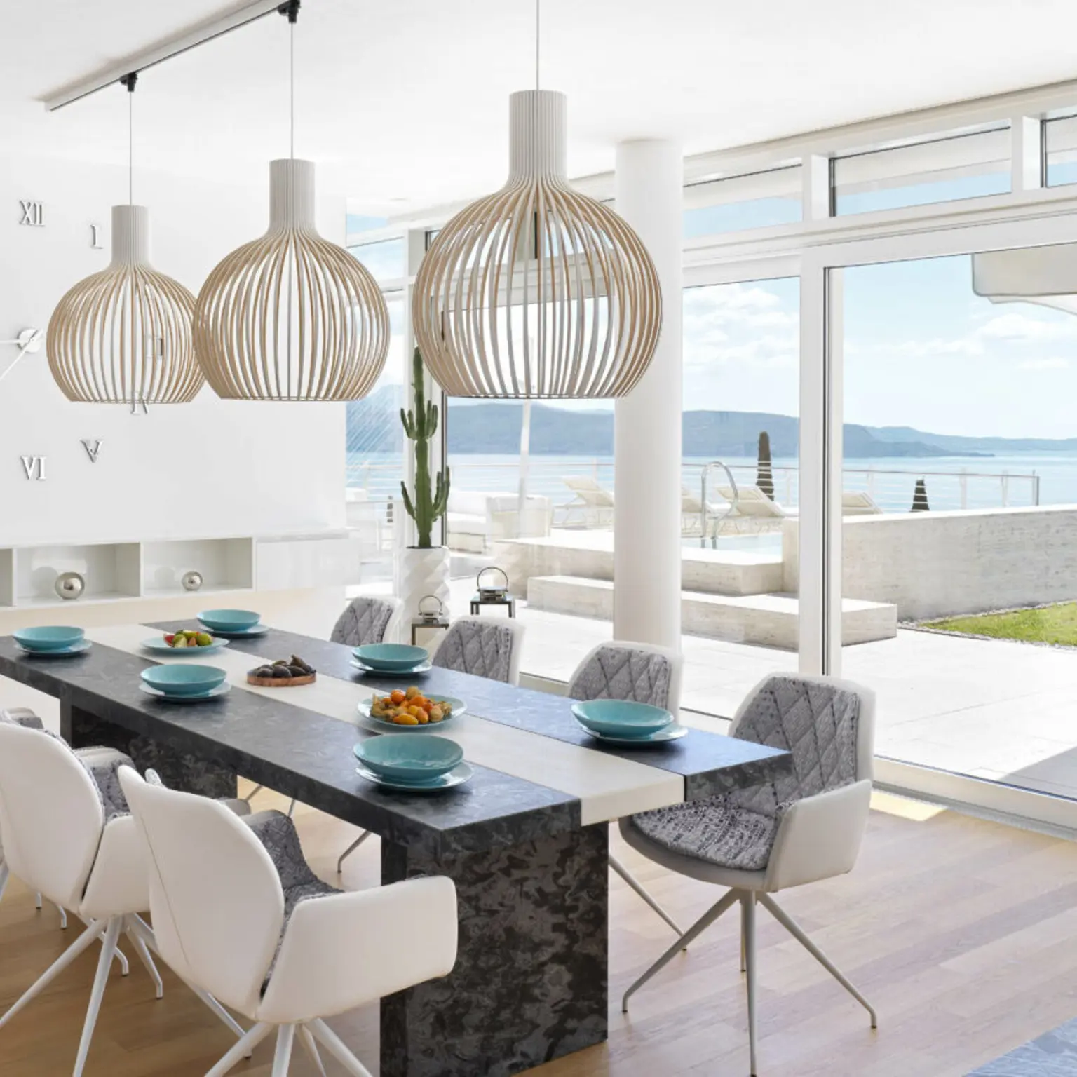 Villa Richard Meier Esszimmer Im Hotel Eden Reserve