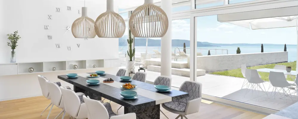 Villa Richard Meier Esszimmer Im Hotel Eden Reserve