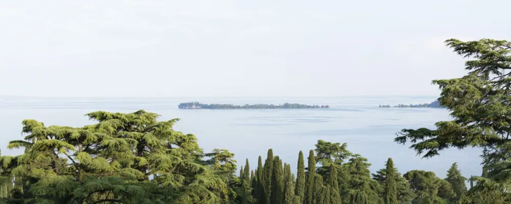 Aussicht Auf Den Gardasee Vom Hotel Eden Reserve