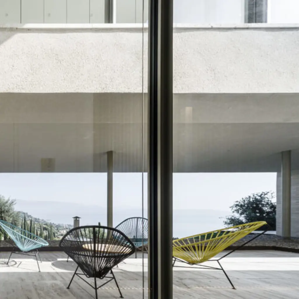 Villa Sphere Ovest Innenhof Im Hotel Eden Reserve