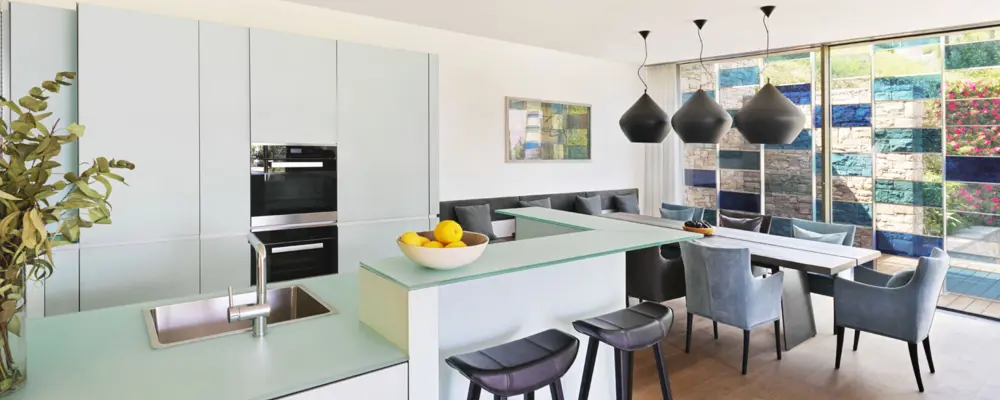3 Bedroom Penthouse Suite Küche Und Esszimmer Im Hotel Eden Reserve