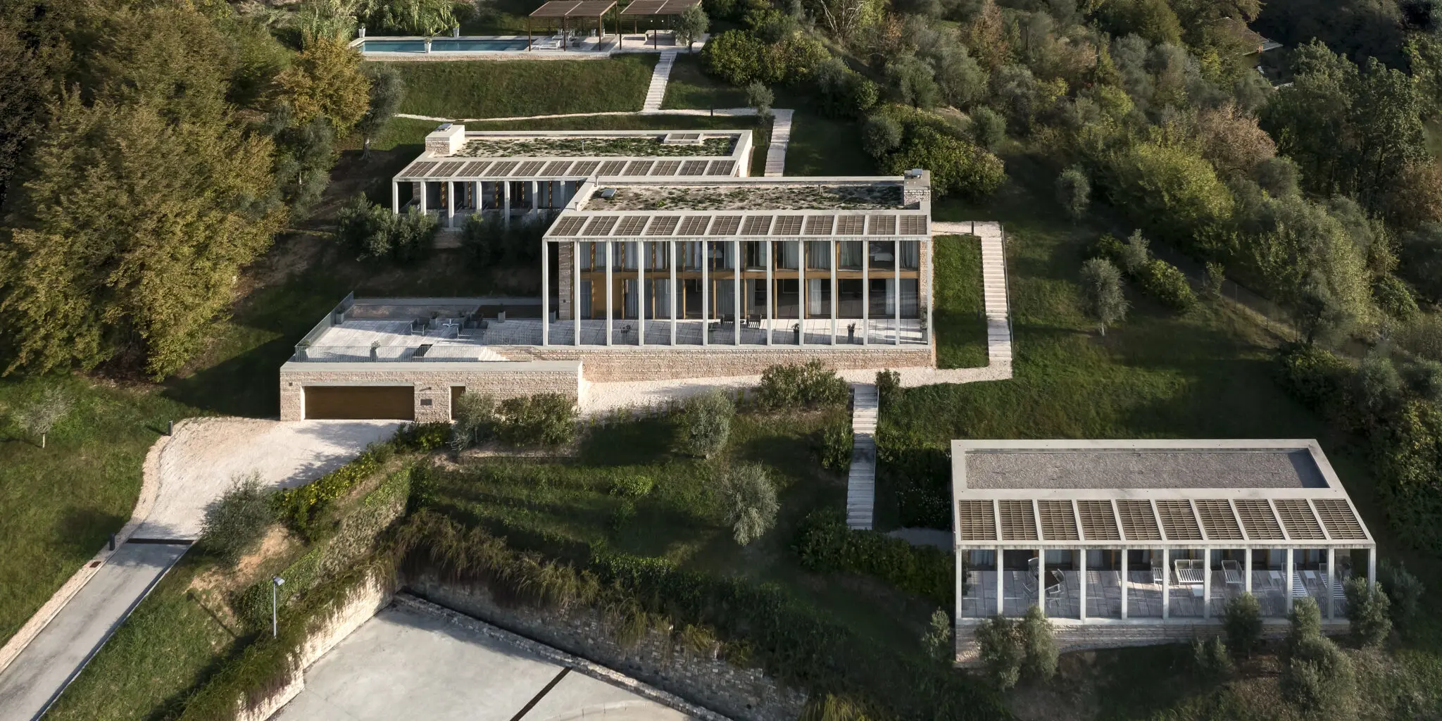 Villa David Chipperfield Nord Aussenansicht Architektur Im Hotel Eden Reserve